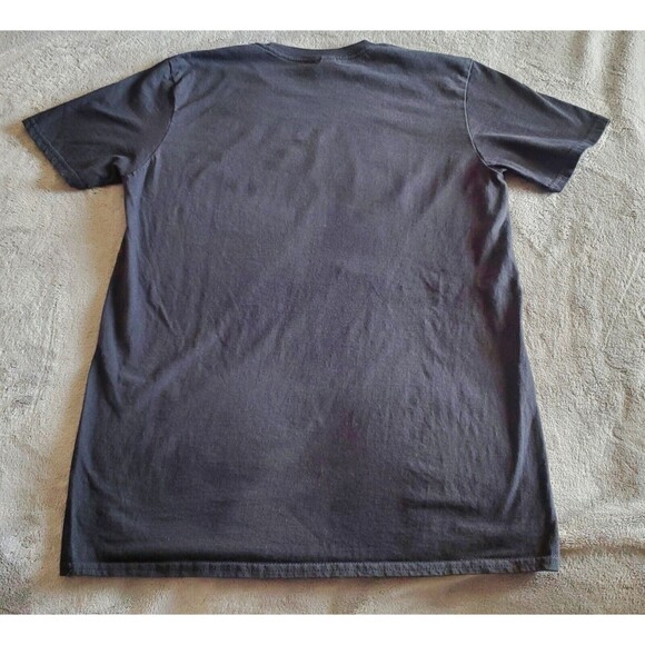 Skater T-Shirt Tee Shirt Gildan Medium Cotton Skateboard Just Flip It - Picture 2 of 7